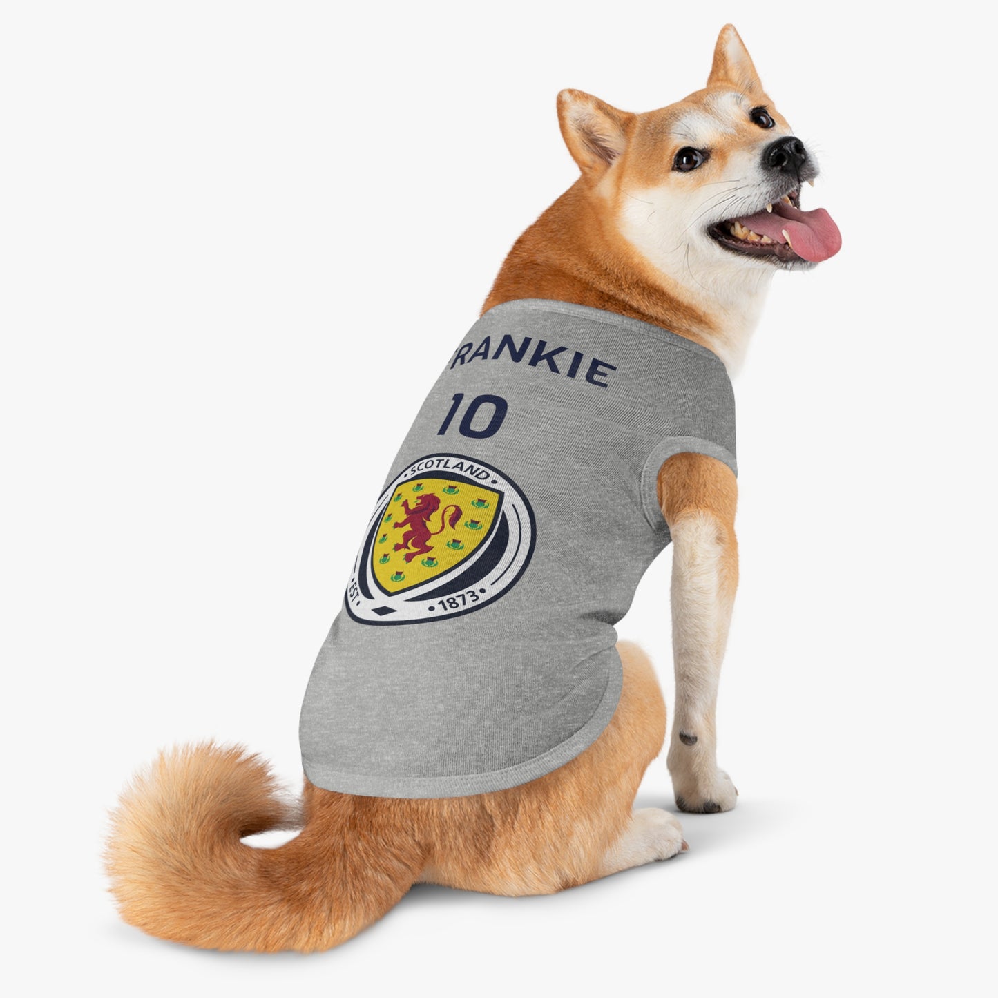 Customizable World Cup Pet Top — Team Scotland