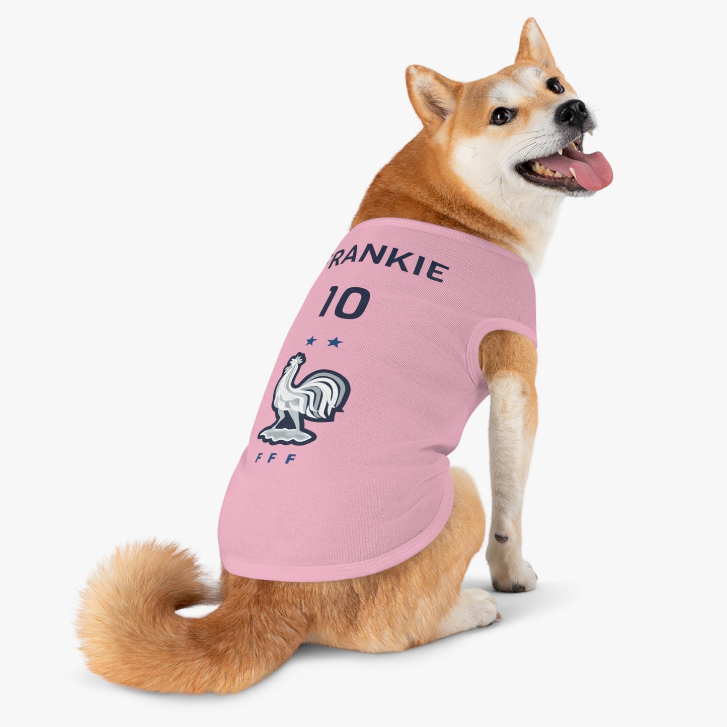 Customizable World Cup Pet Top — Team France