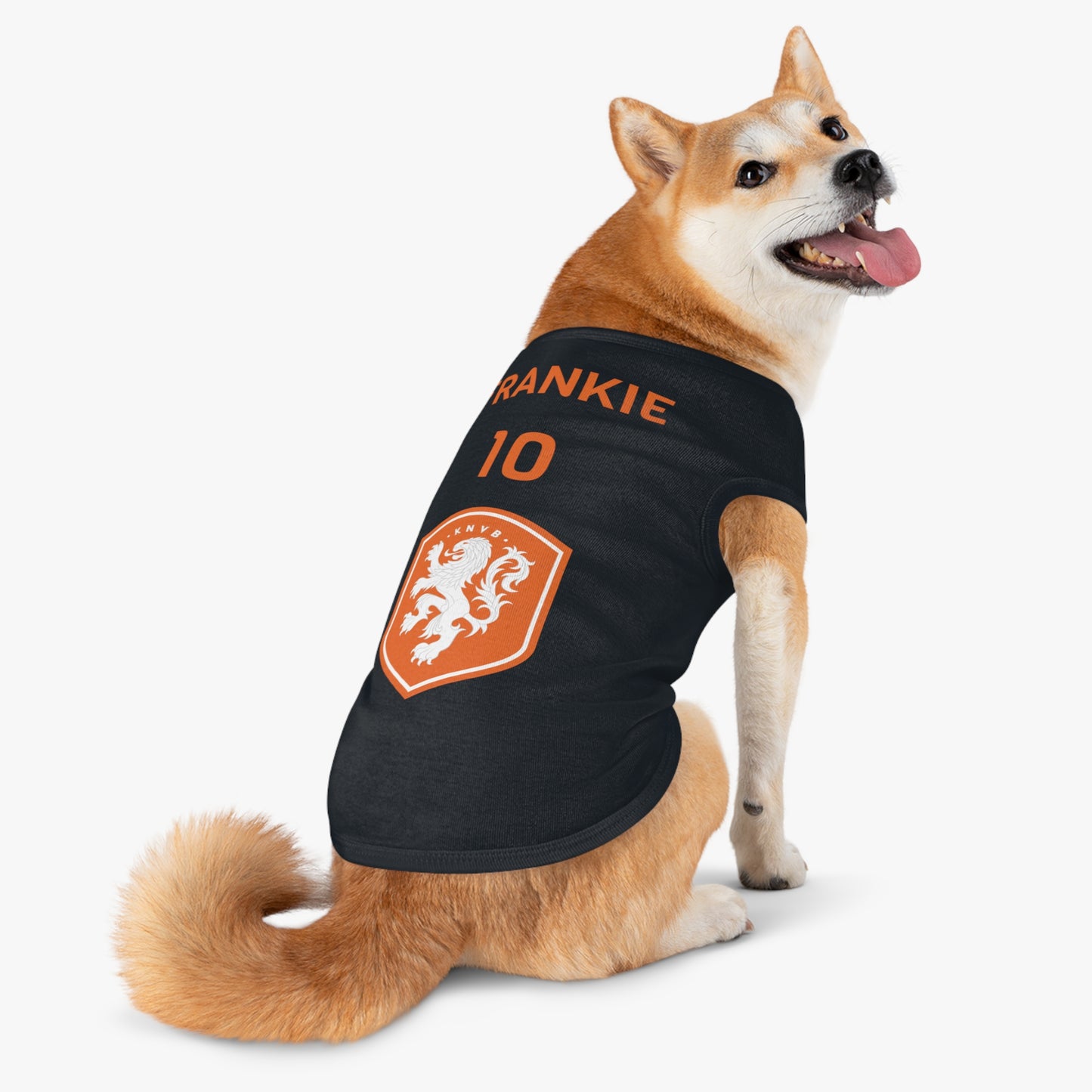 Customizable World Cup Pet Top — Team Netherlands