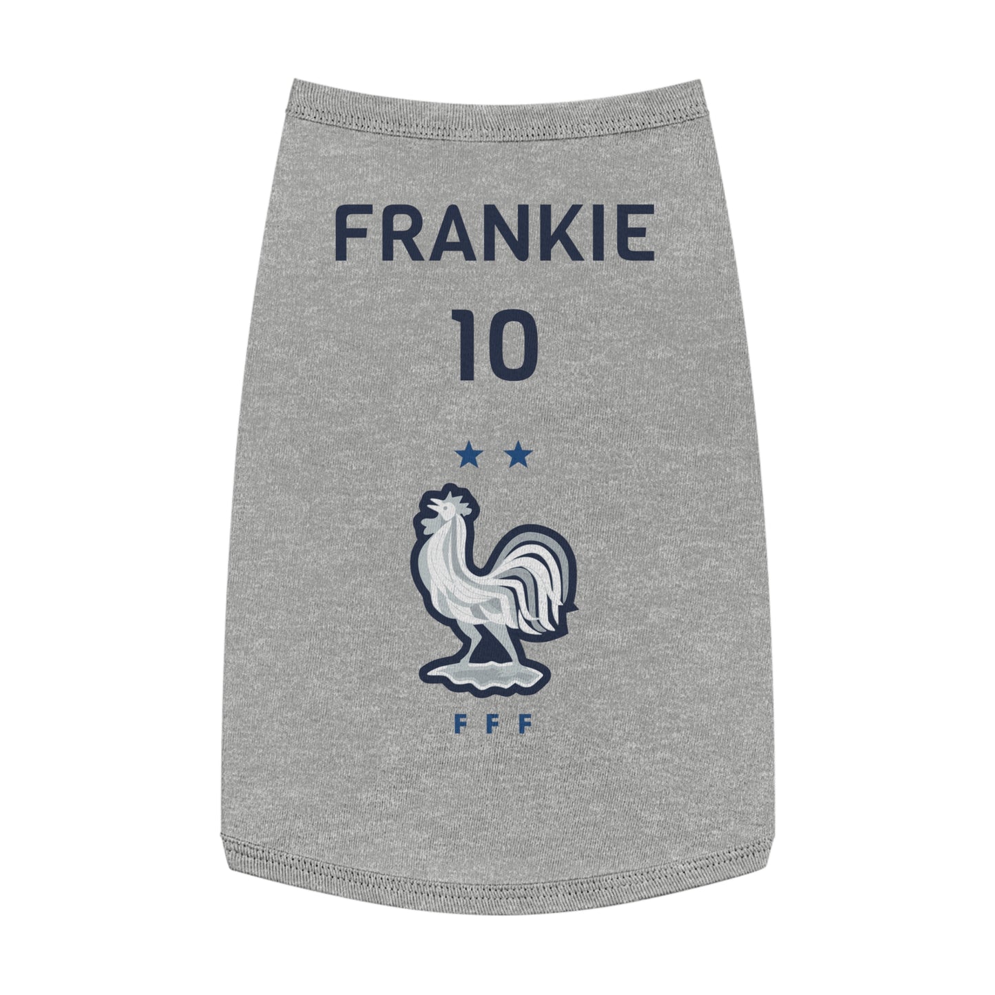 Customizable World Cup Pet Top — Team France