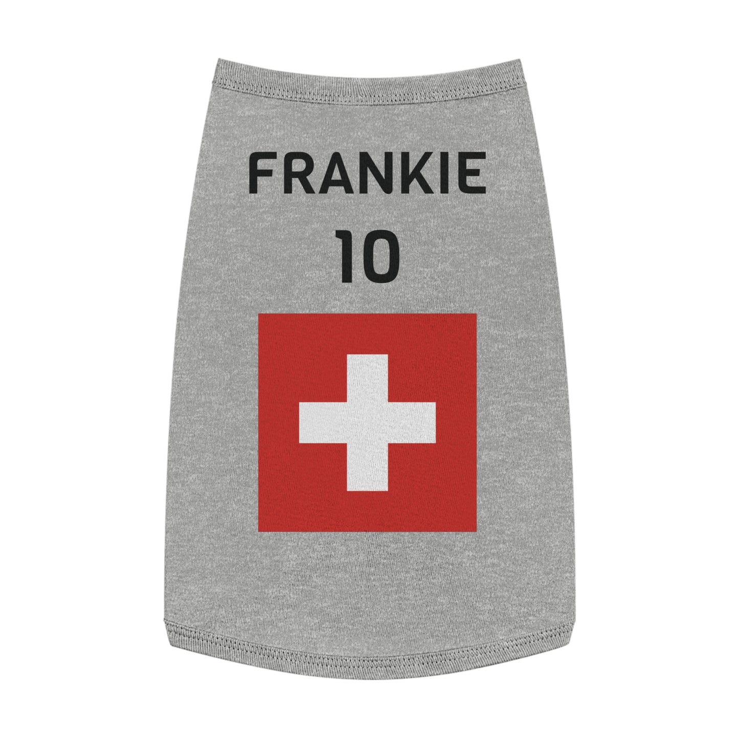 Customizable World Cup Pet Top — Team Switzerland