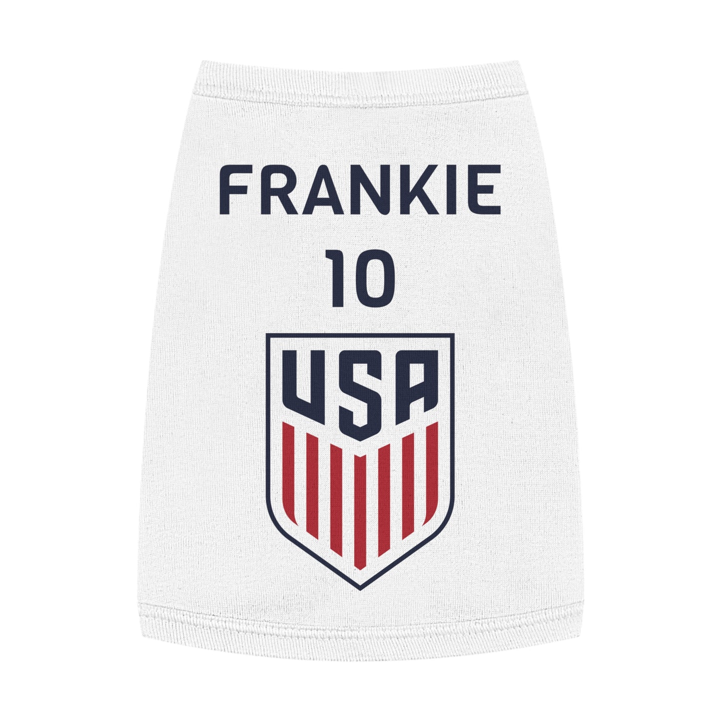 Customizable World Cup Pet Top — Team USA