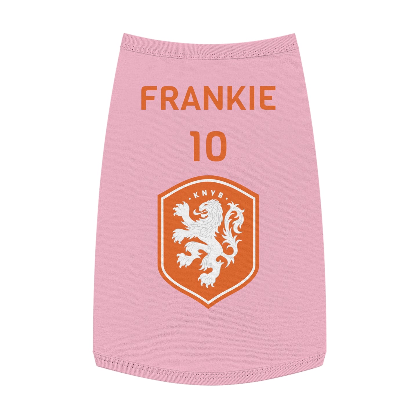 Customizable World Cup Pet Top — Team Netherlands