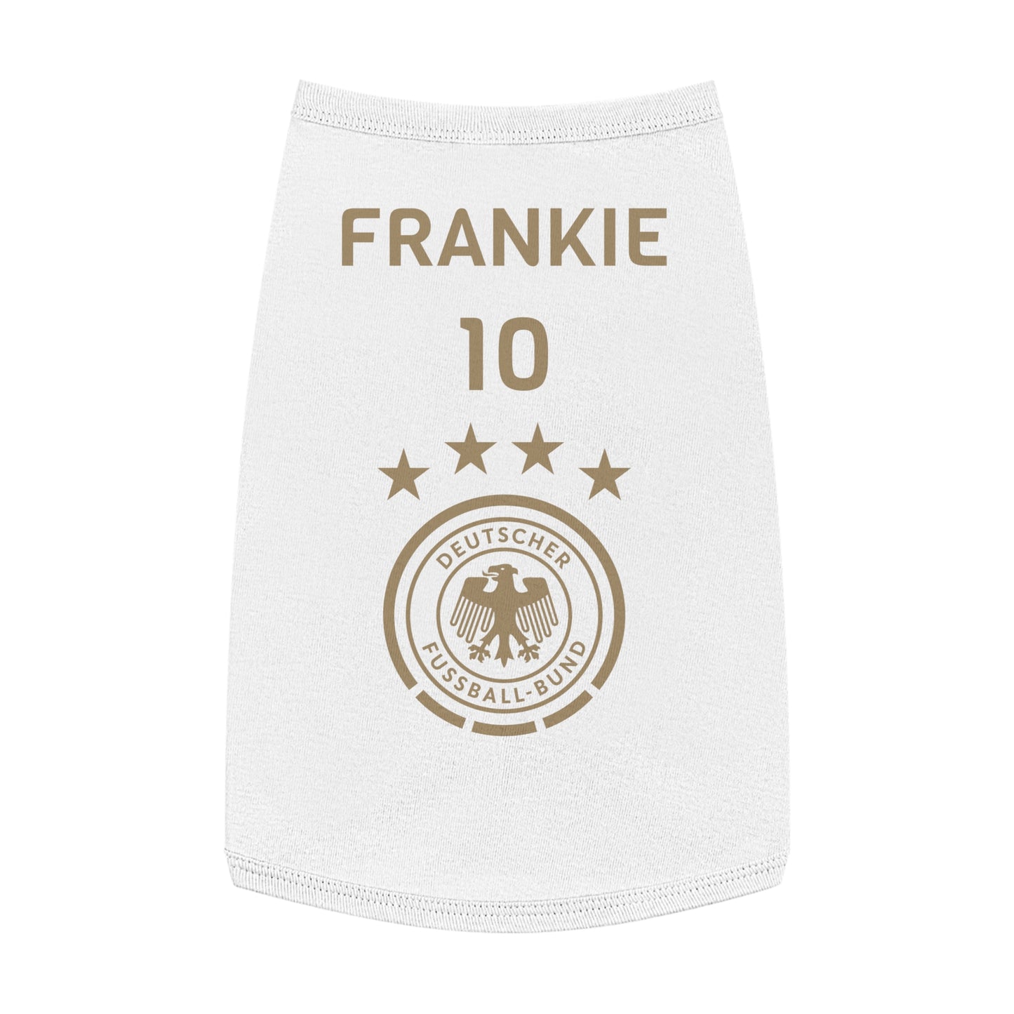 Customizable World Cup Pet Top — Team Germany