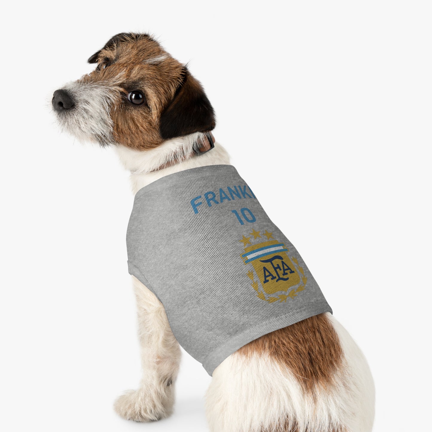 Customizable World Cup Pet Top — Team Argentina