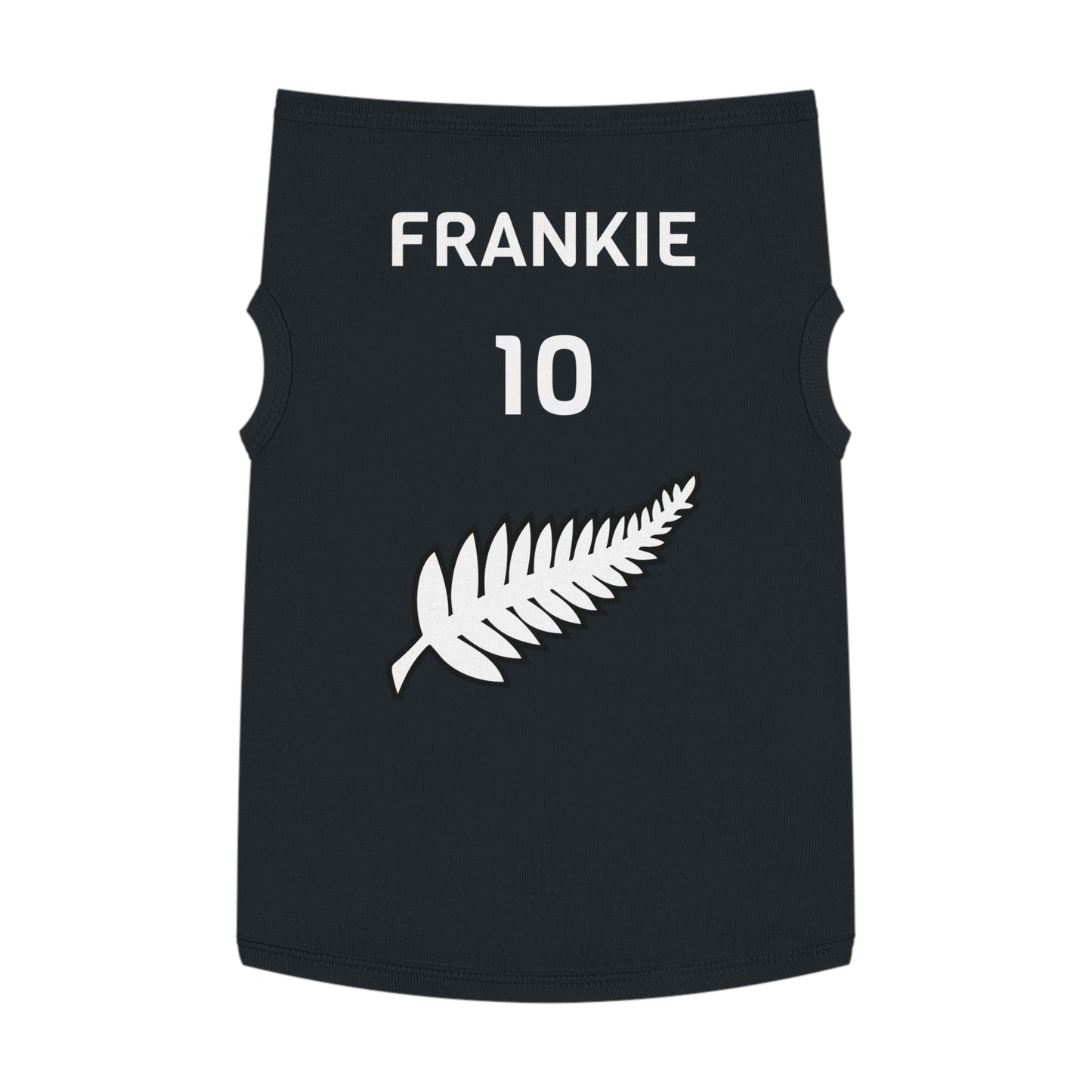Customizable World Cup Pet Top — Team New Zealand