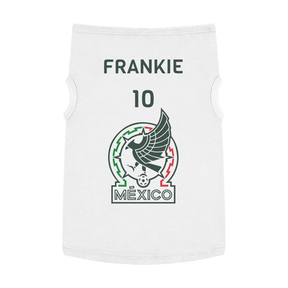 Customizable World Cup Pet Top — Team Mexico