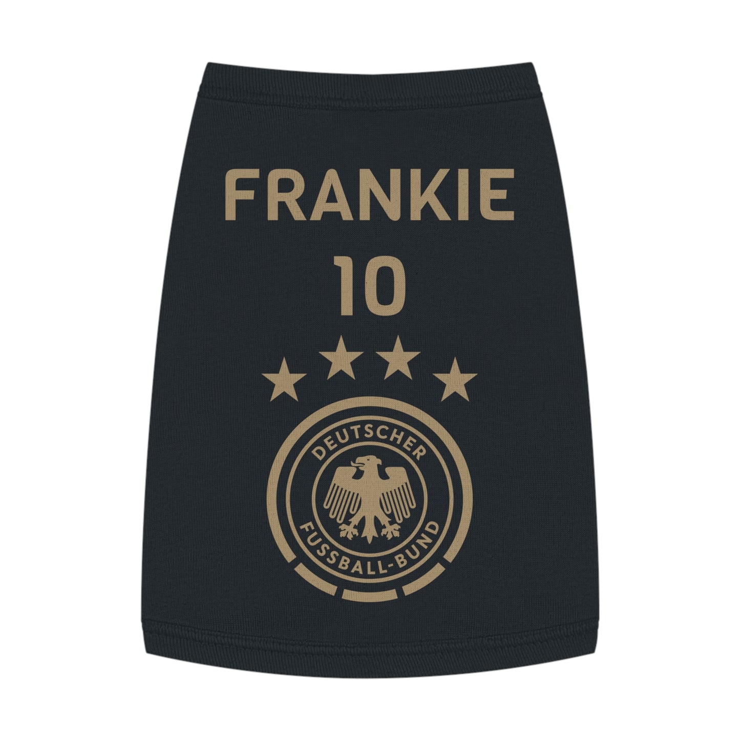 Customizable World Cup Pet Top — Team Germany