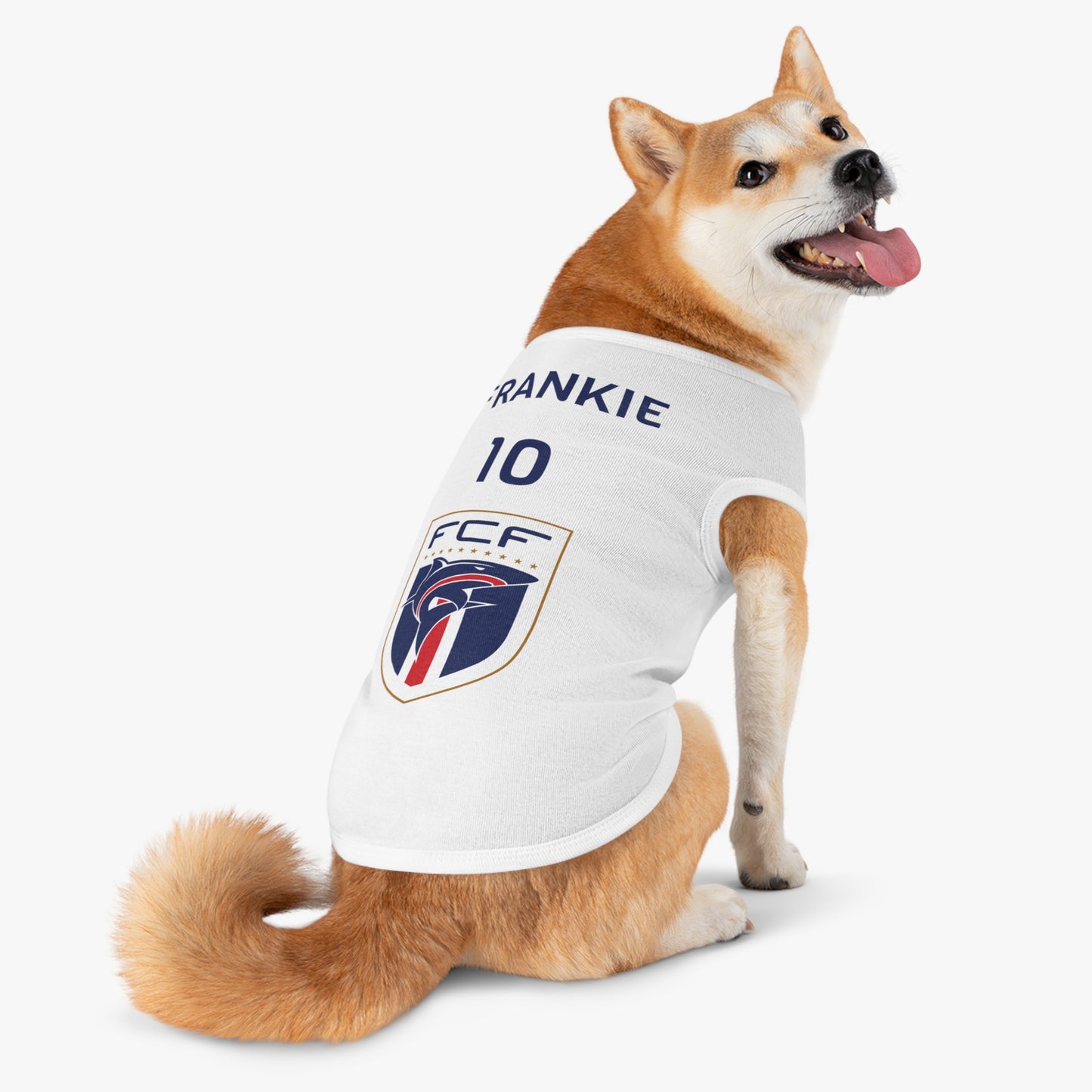 Customizable World Cup Pet Top — Team Cabo Verde