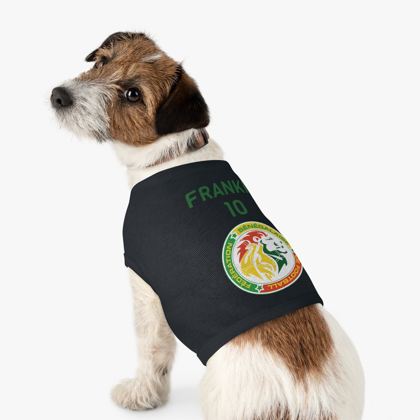 Customizable World Cup Pet Top — Team Senegal