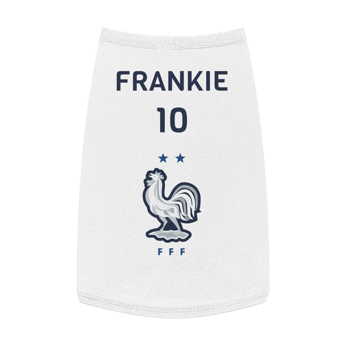 Customizable World Cup Pet Top — Team France