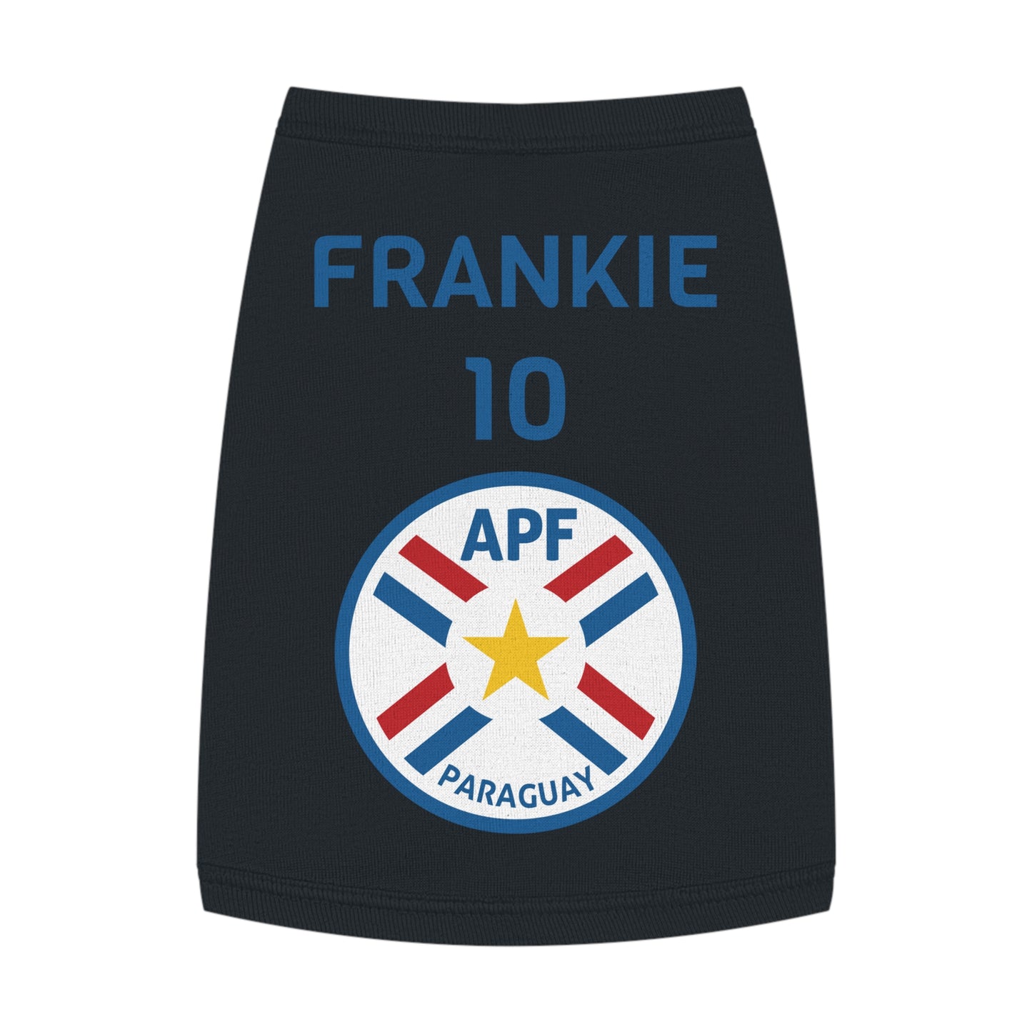 Customizable World Cup Pet Top — Team Paraguay