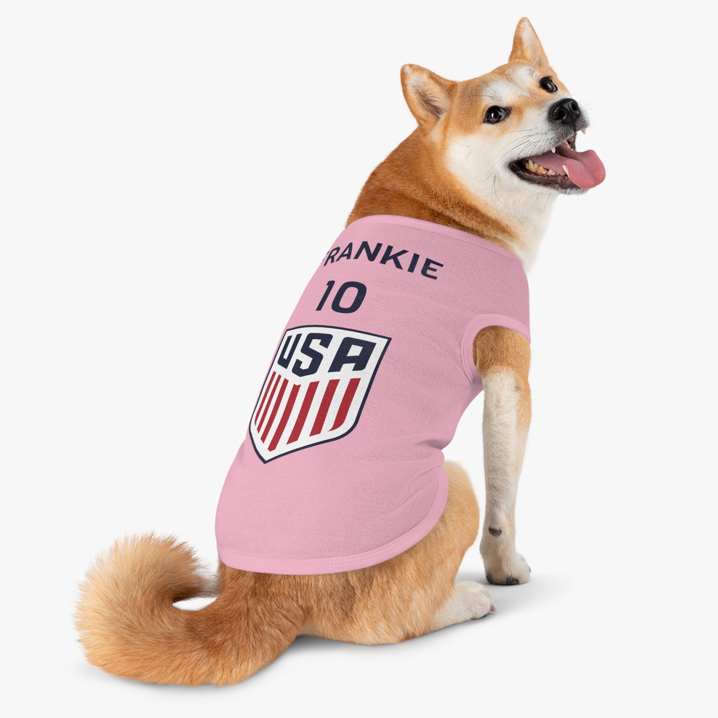 Customizable World Cup Pet Top — Team USA