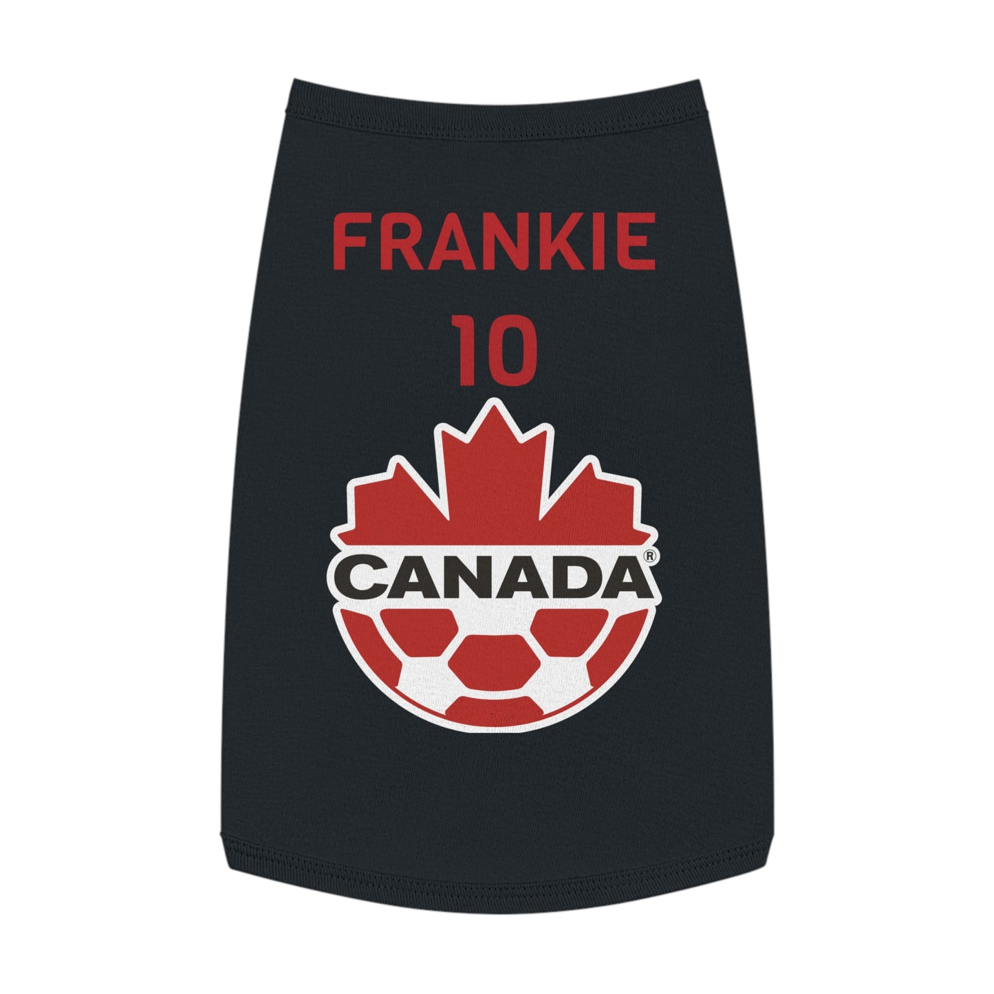 Customizable World Cup Pet Top — Team Canada