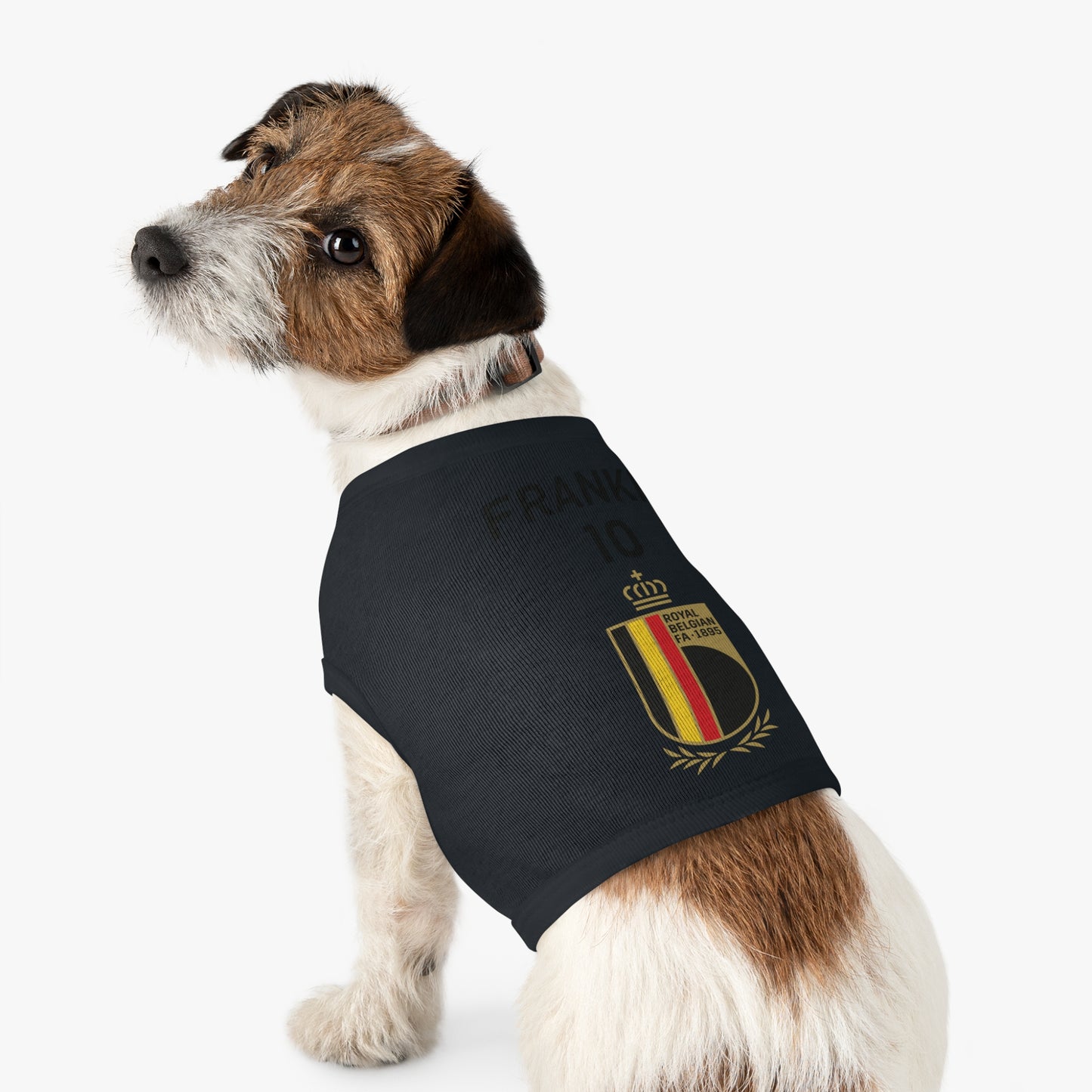 Customizable World Cup Pet Top — Team Belgium