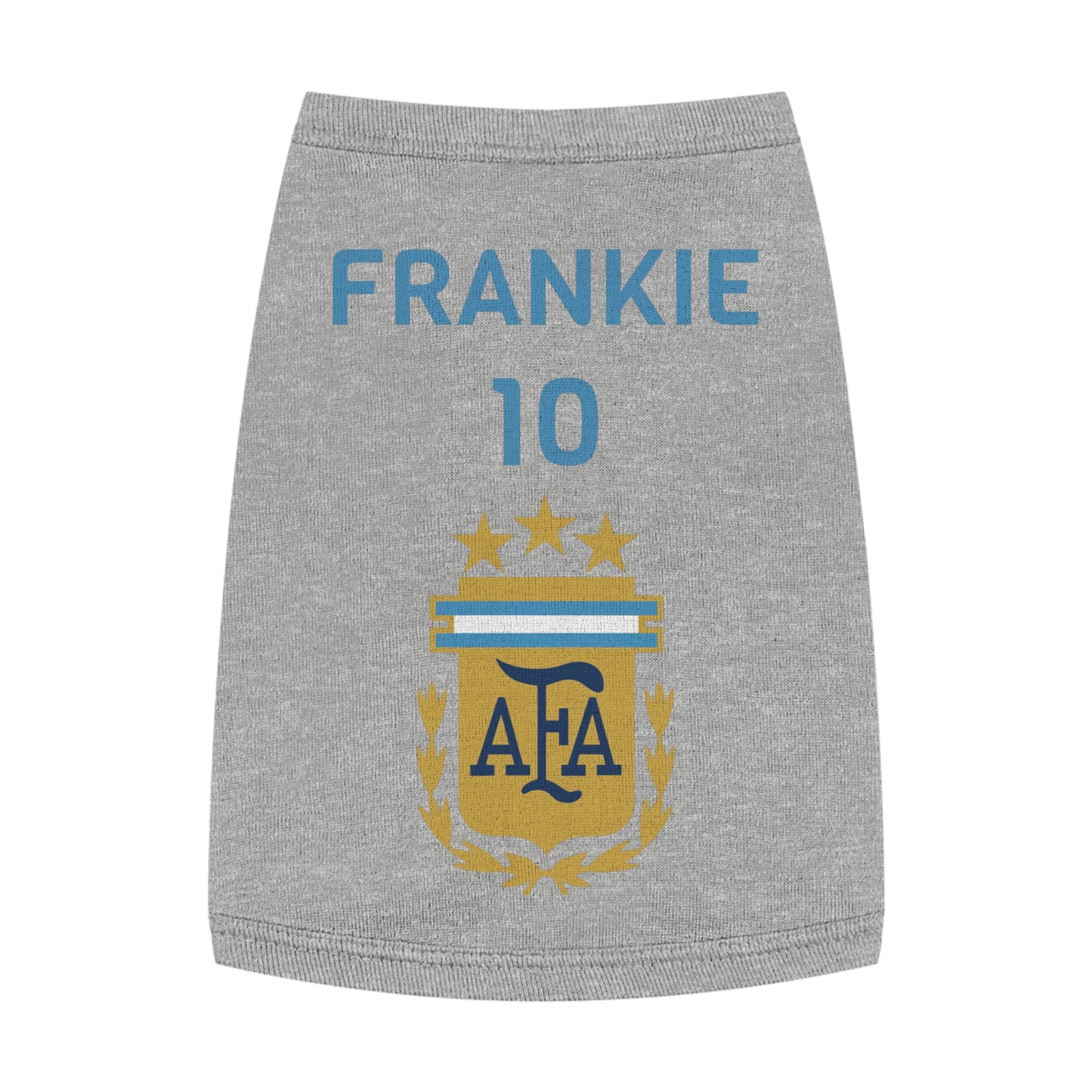 Customizable World Cup Pet Top — Team Argentina