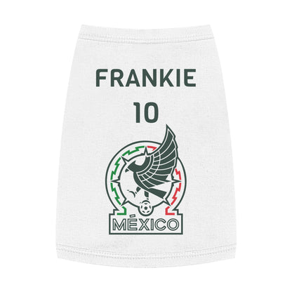 Customizable World Cup Pet Top — Team Mexico