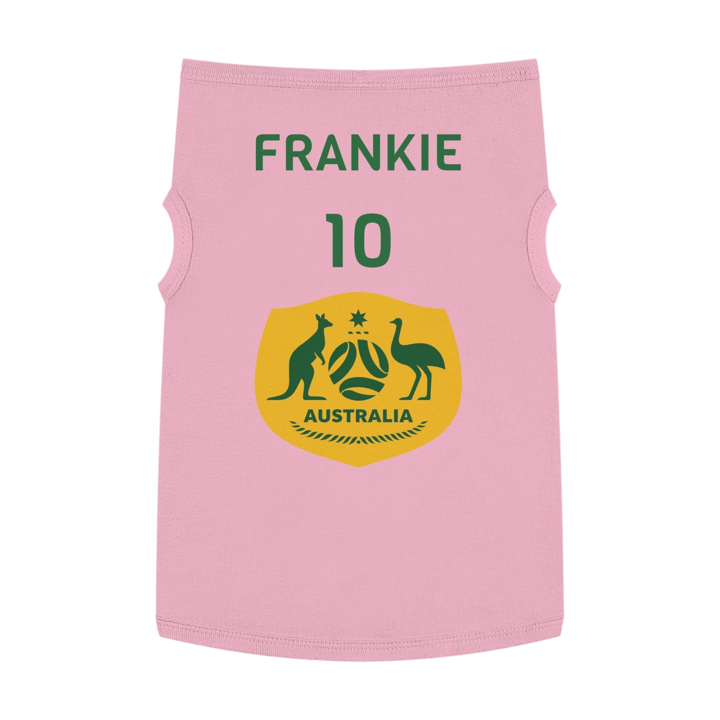 Customizable World Cup Pet Top — Team Australia
