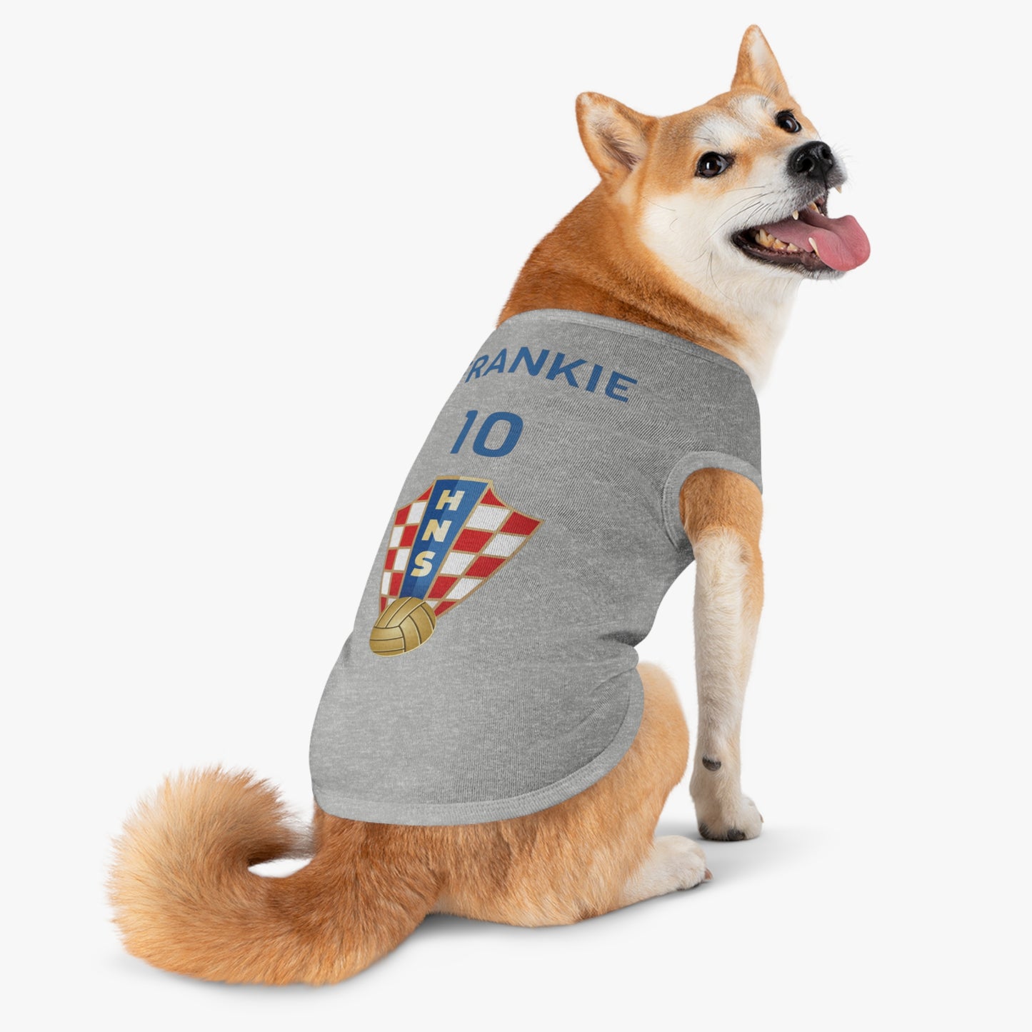 Customizable World Cup Pet Top — Team Croatia