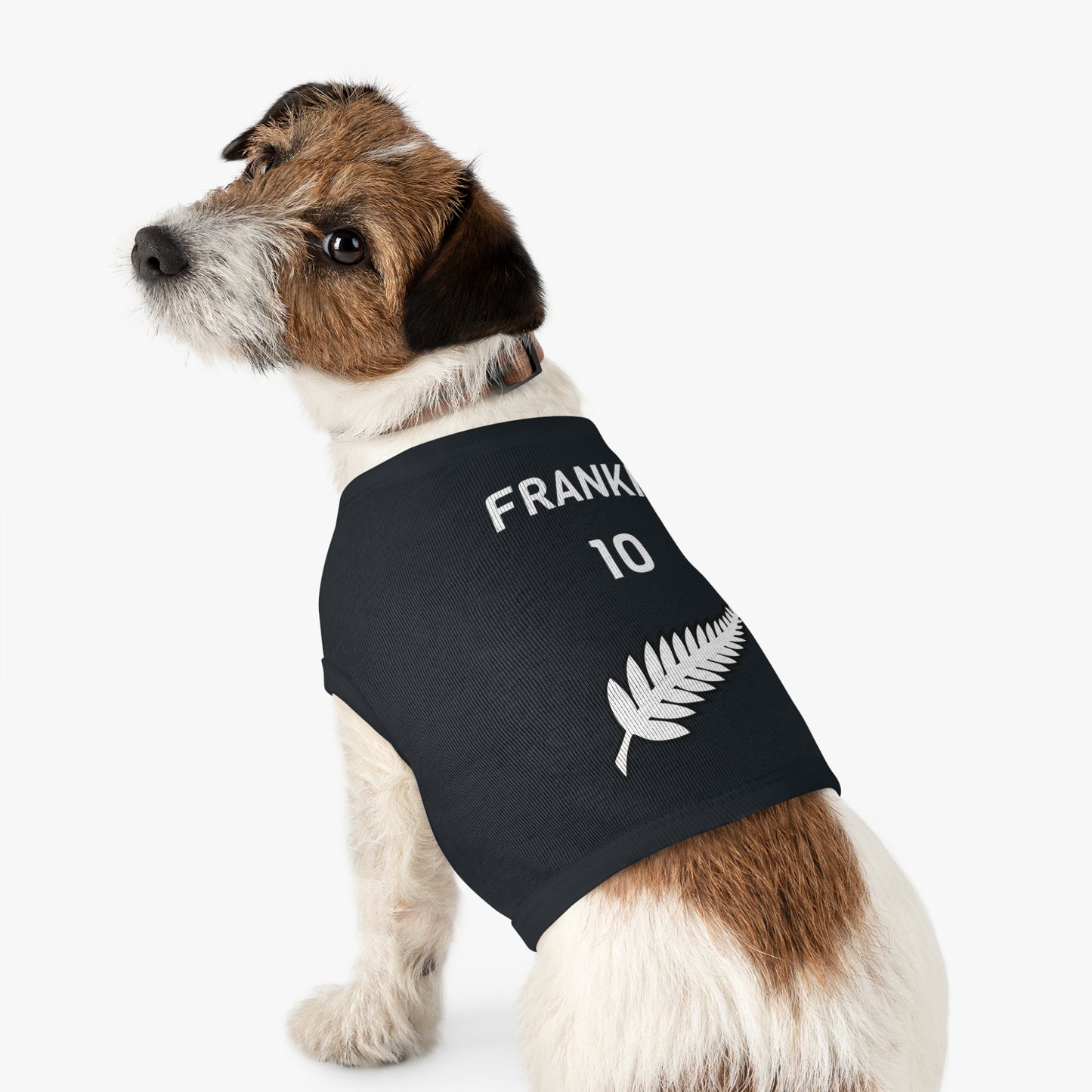 Customizable World Cup Pet Top — Team New Zealand