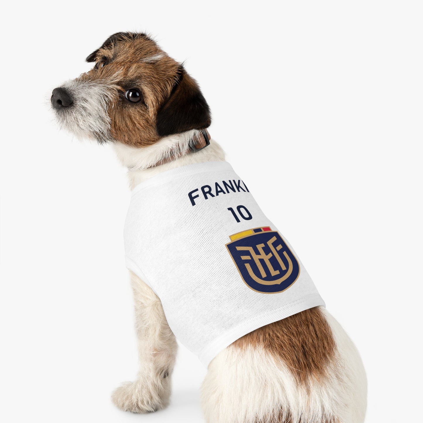 Customizable World Cup Pet Top — Team Ecuador