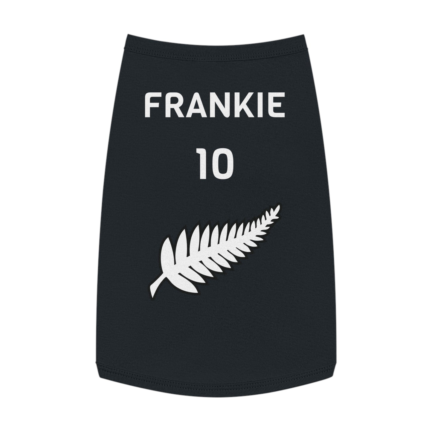 Customizable World Cup Pet Top — Team New Zealand