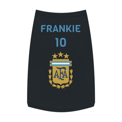 Customizable World Cup Pet Top — Team Argentina