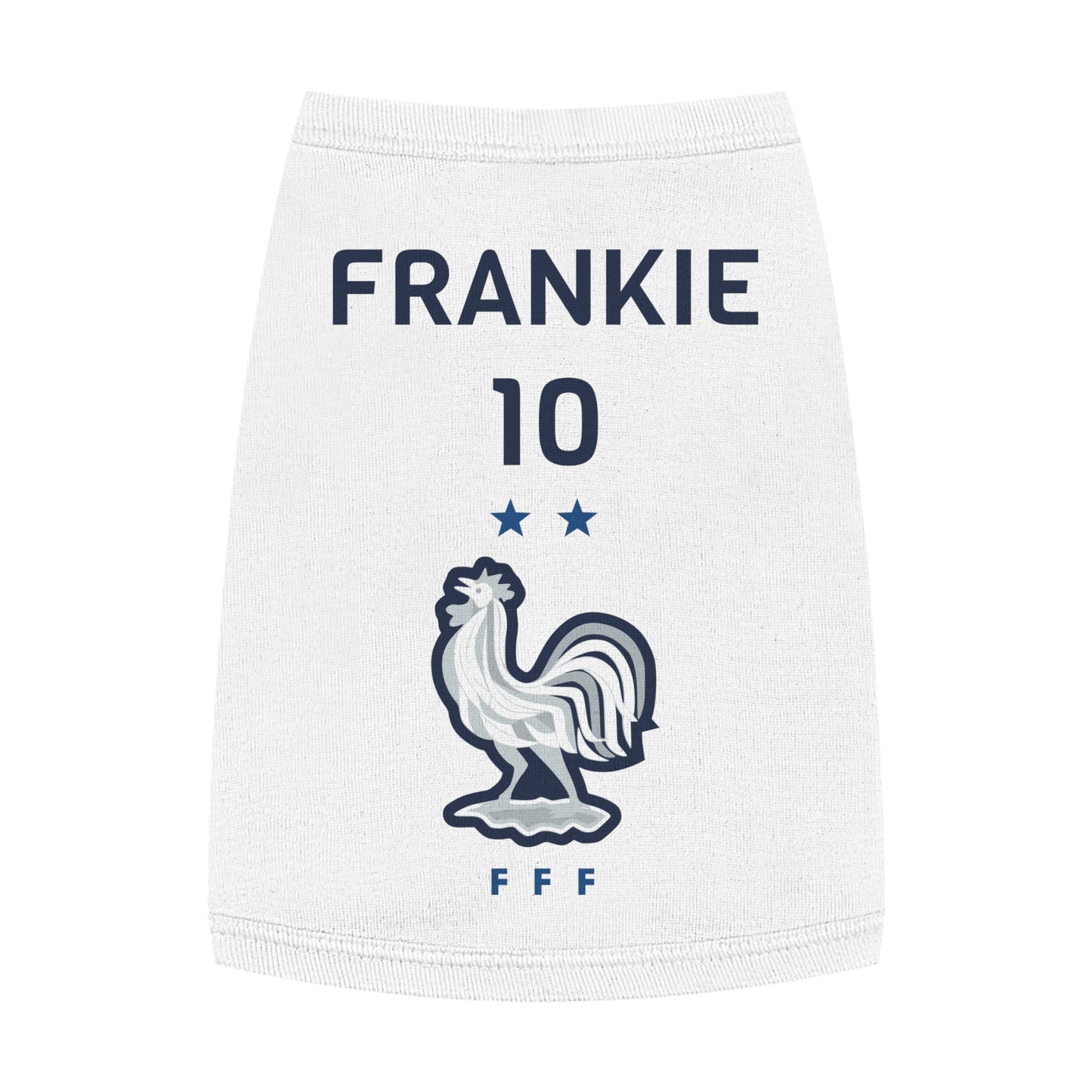 Customizable World Cup Pet Top — Team France