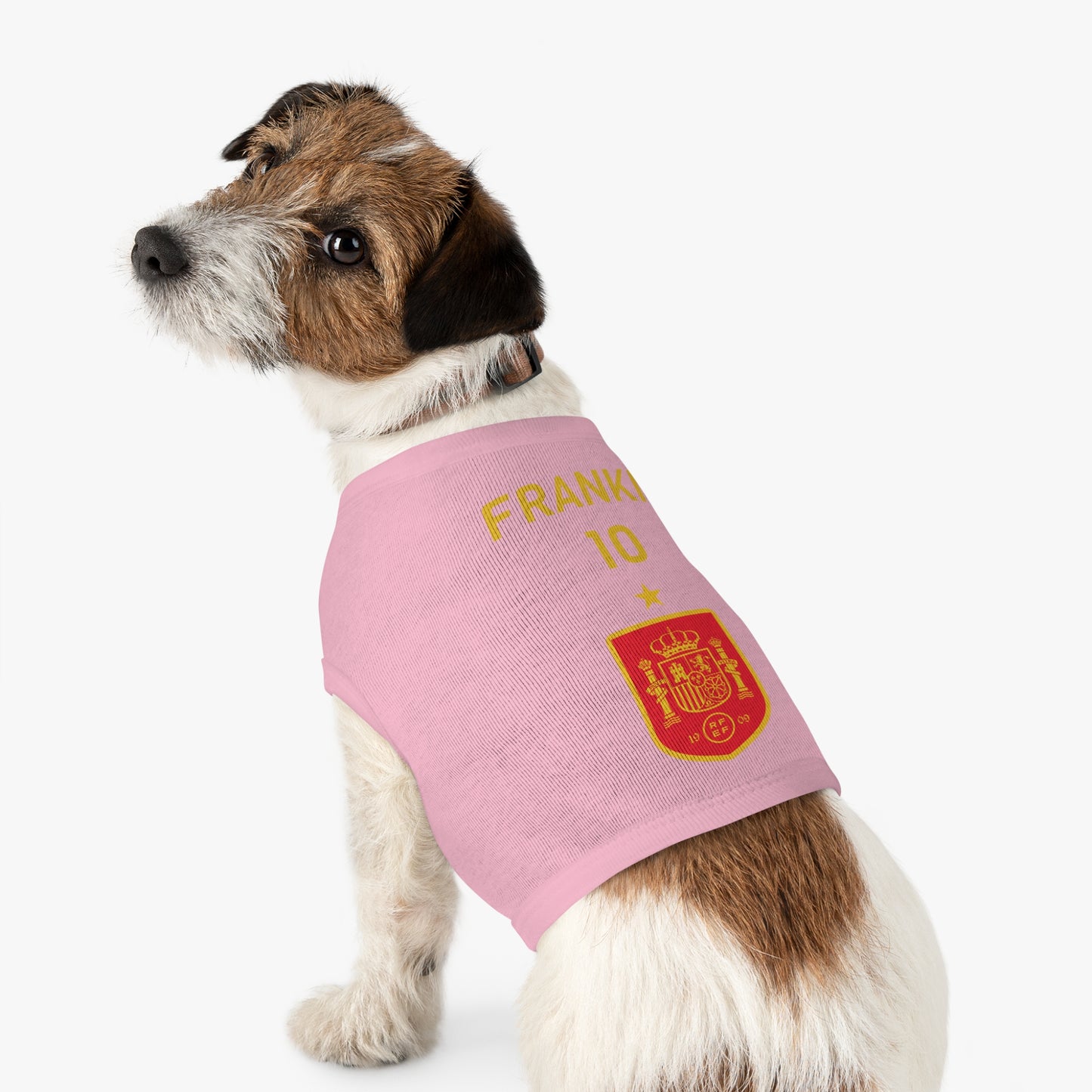 Customizable World Cup Pet Top — Team Spain