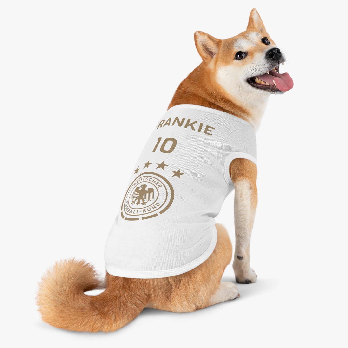 Customizable World Cup Pet Top — Team Germany