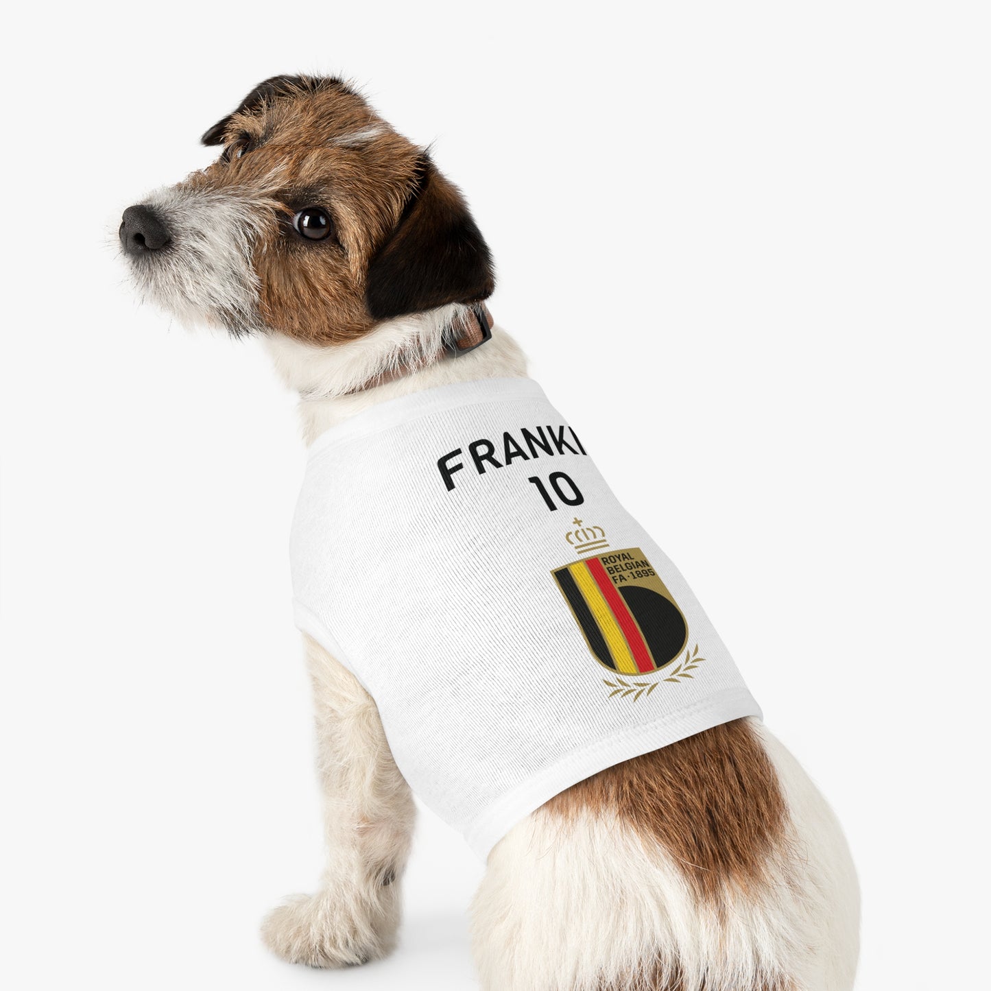 Customizable World Cup Pet Top — Team Belgium