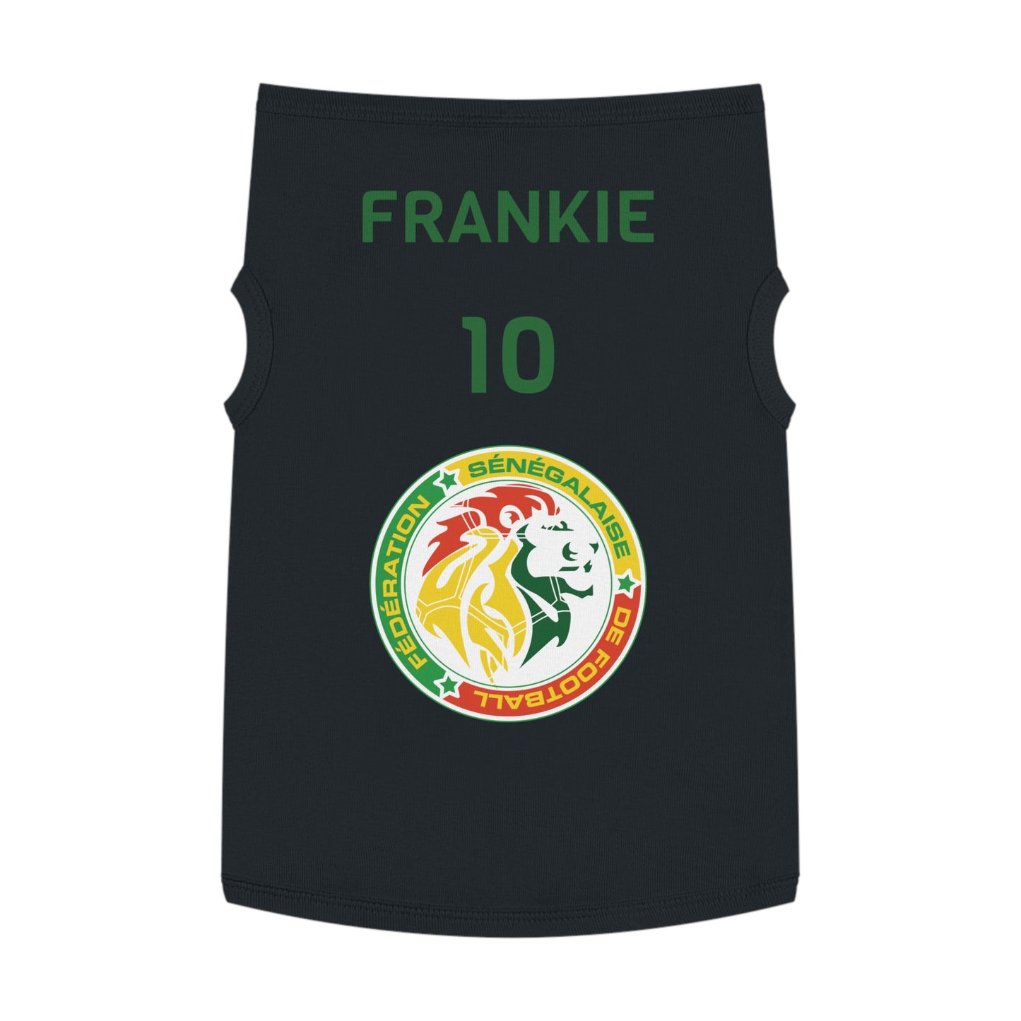 Customizable World Cup Pet Top — Team Senegal