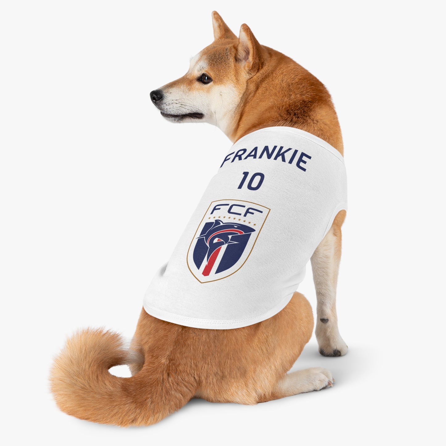Customizable World Cup Pet Top — Team Cabo Verde