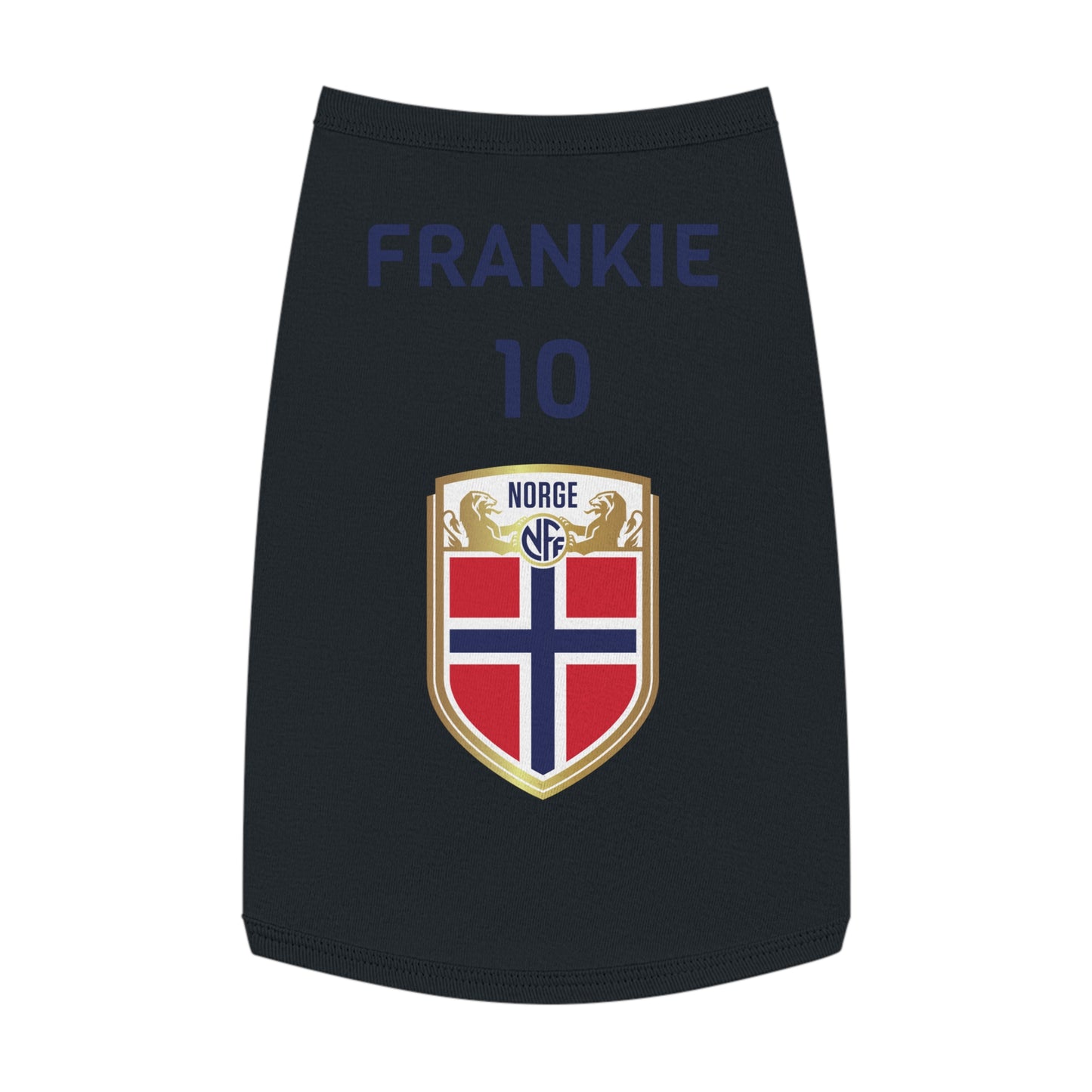 Customizable World Cup Pet Top — Team Norway