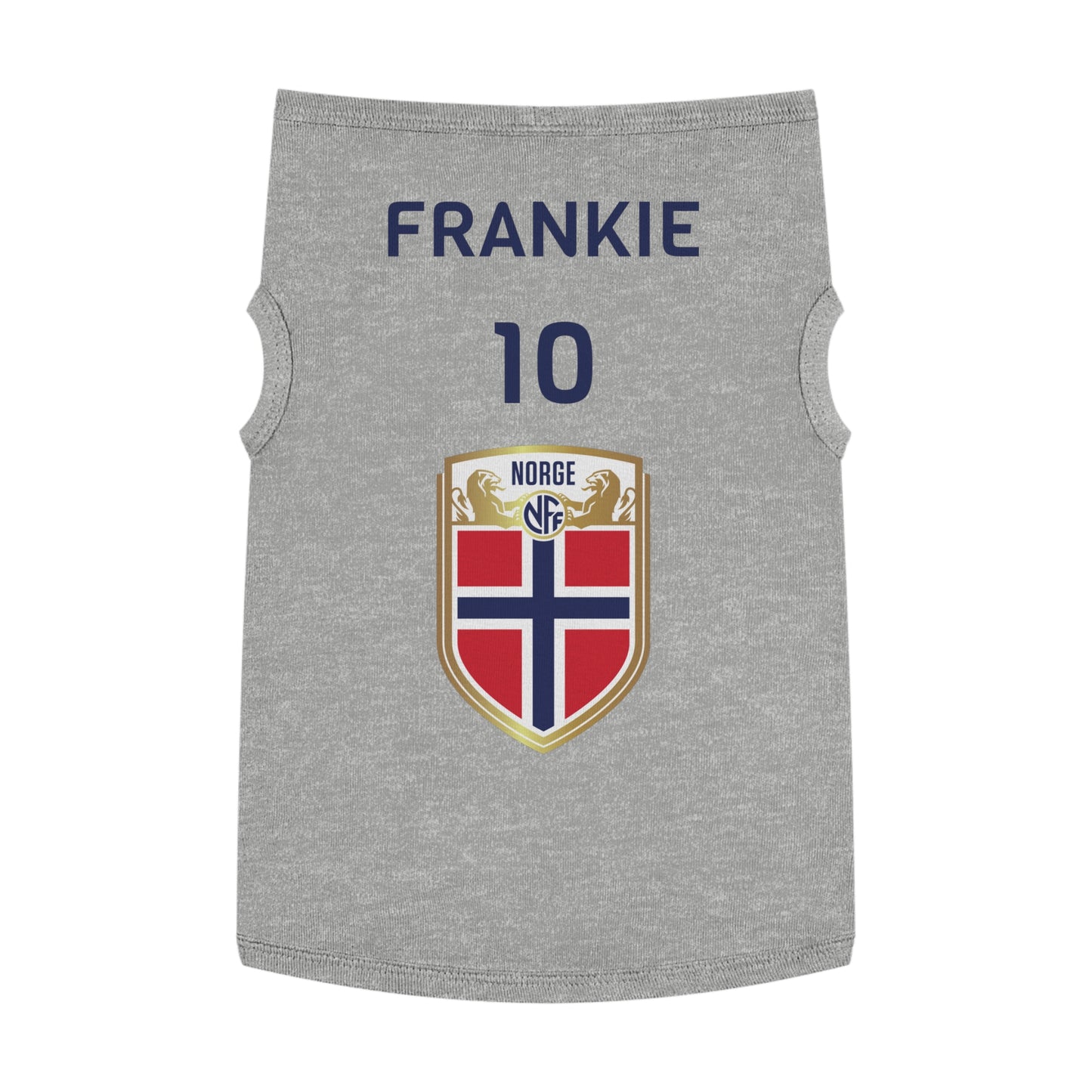 Customizable World Cup Pet Top — Team Norway