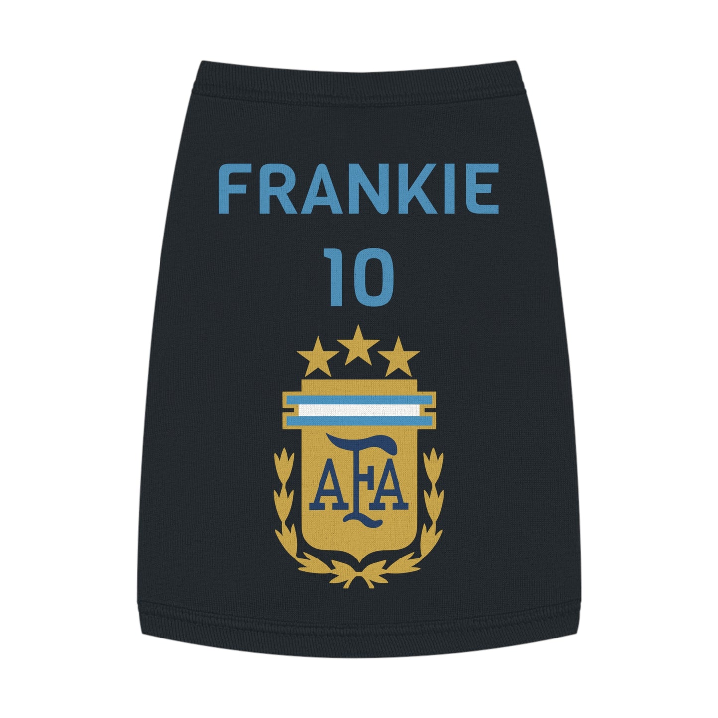 Customizable World Cup Pet Top — Team Argentina