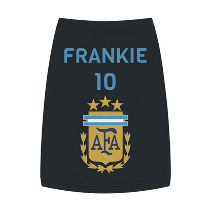 Customizable World Cup Pet Top — Team Argentina