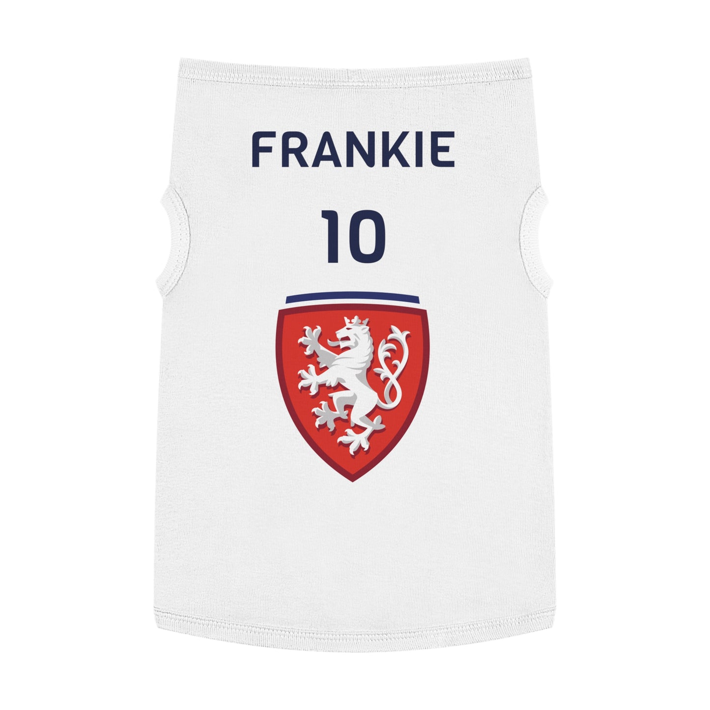 Customizable World Cup Pet Top — Team Czech