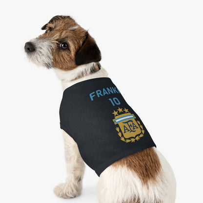 Customizable World Cup Pet Top — Team Argentina