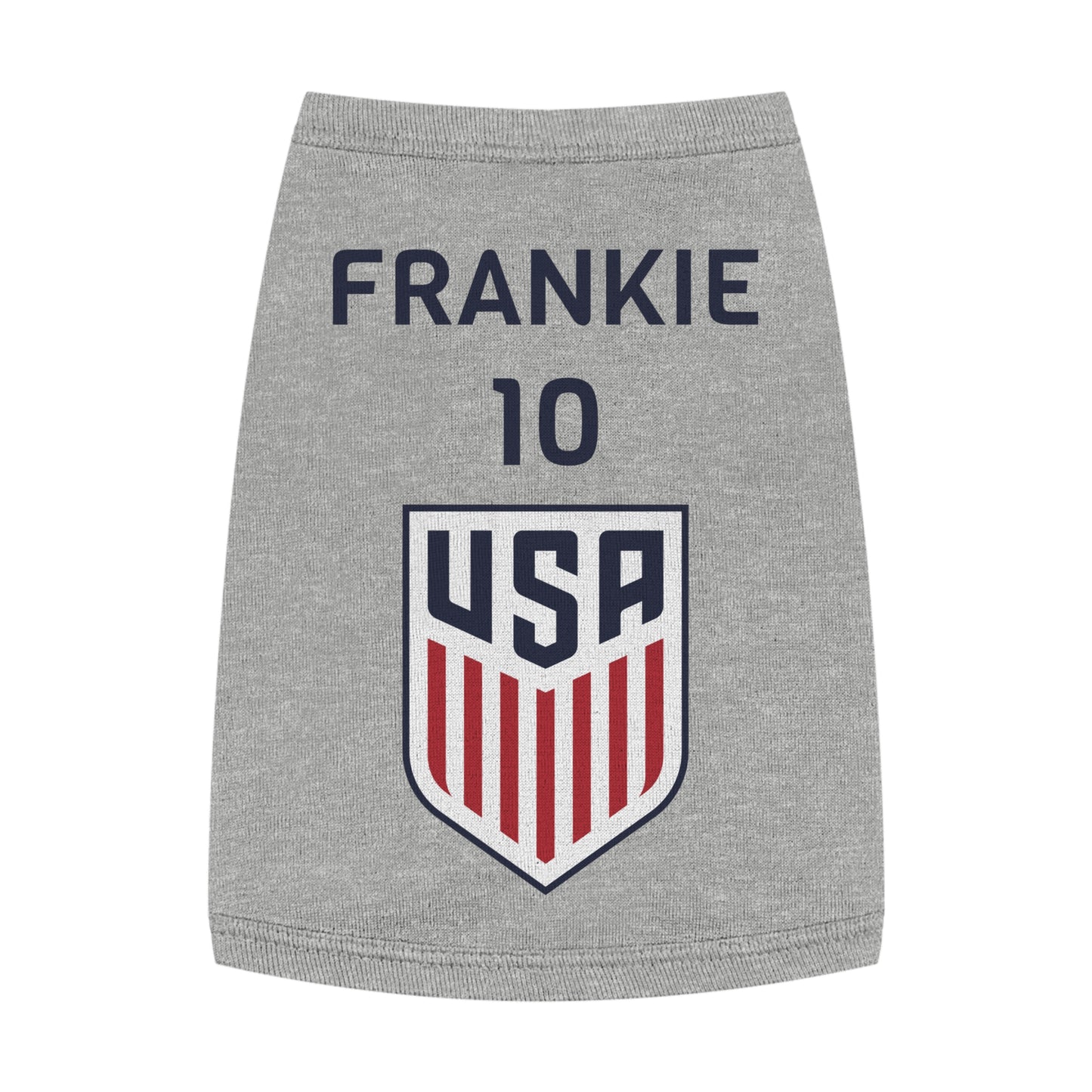 Customizable World Cup Pet Top — Team USA
