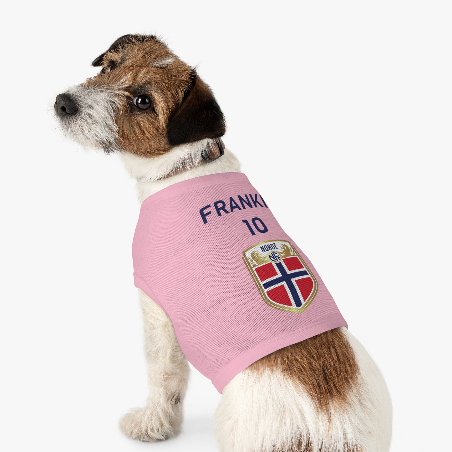 Customizable World Cup Pet Top — Team Norway