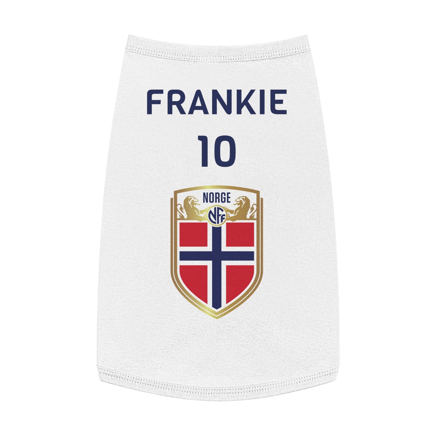 Customizable World Cup Pet Top — Team Norway