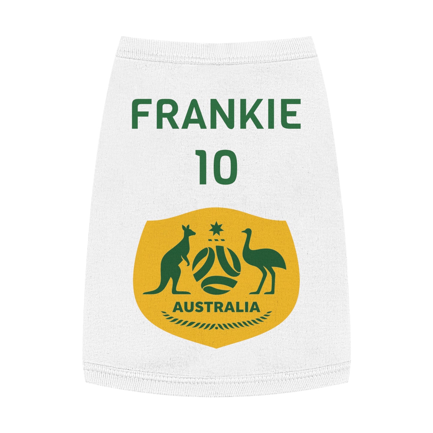 Customizable World Cup Pet Top — Team Australia