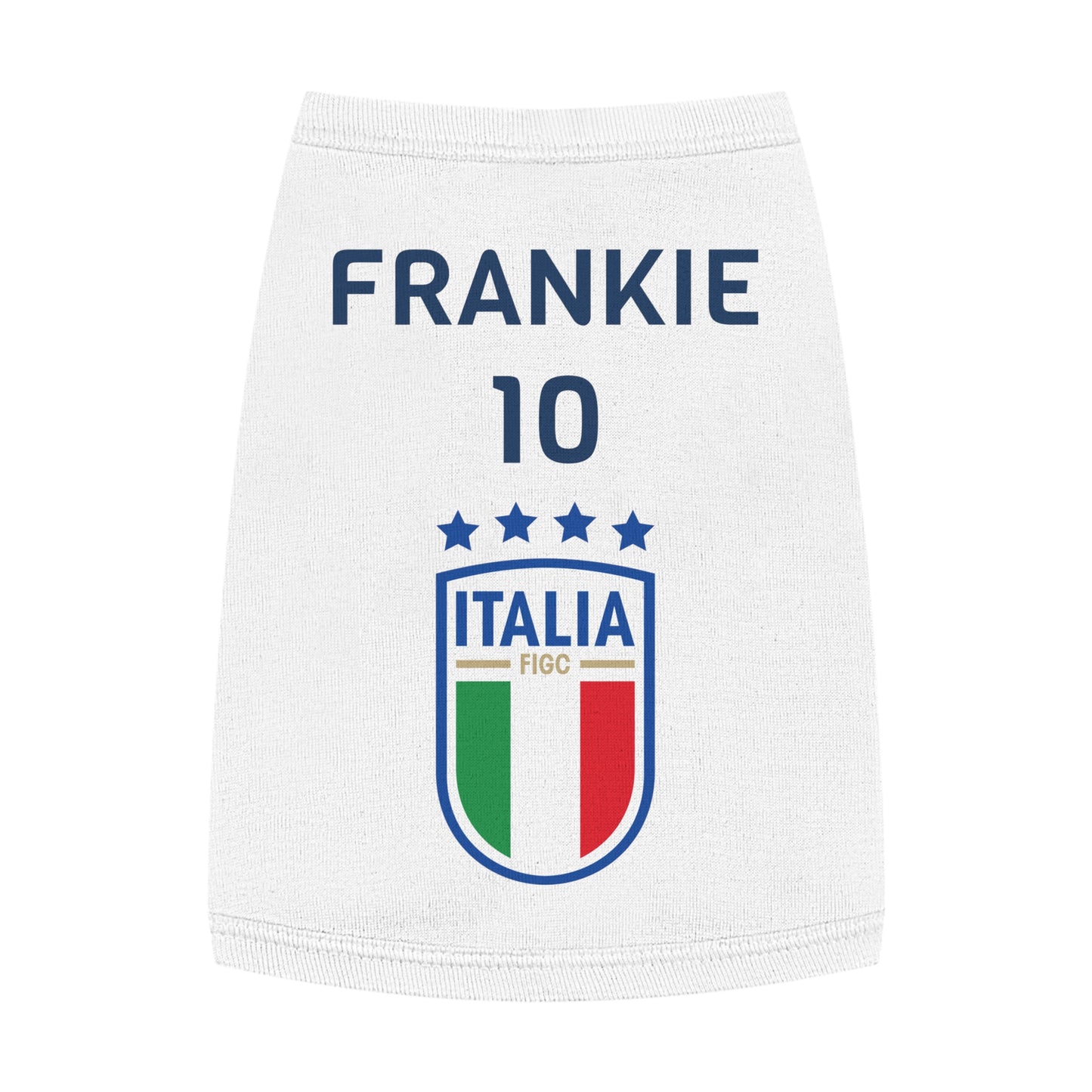 Customizable World Cup Pet Top — Team Italy