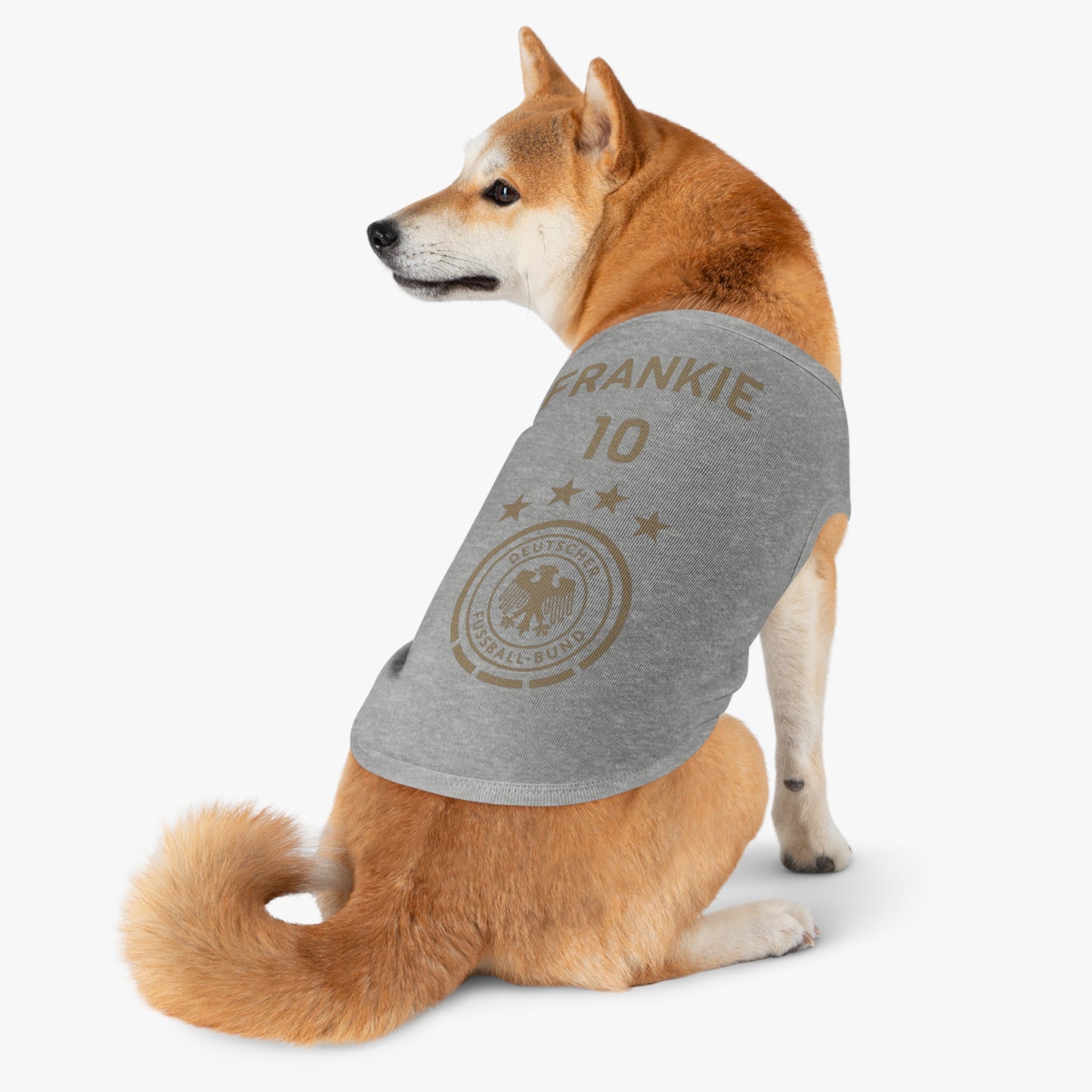 Customizable World Cup Pet Top — Team Germany