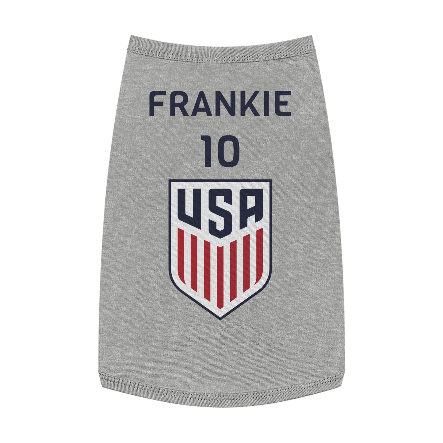 Customizable World Cup Pet Top — Team USA