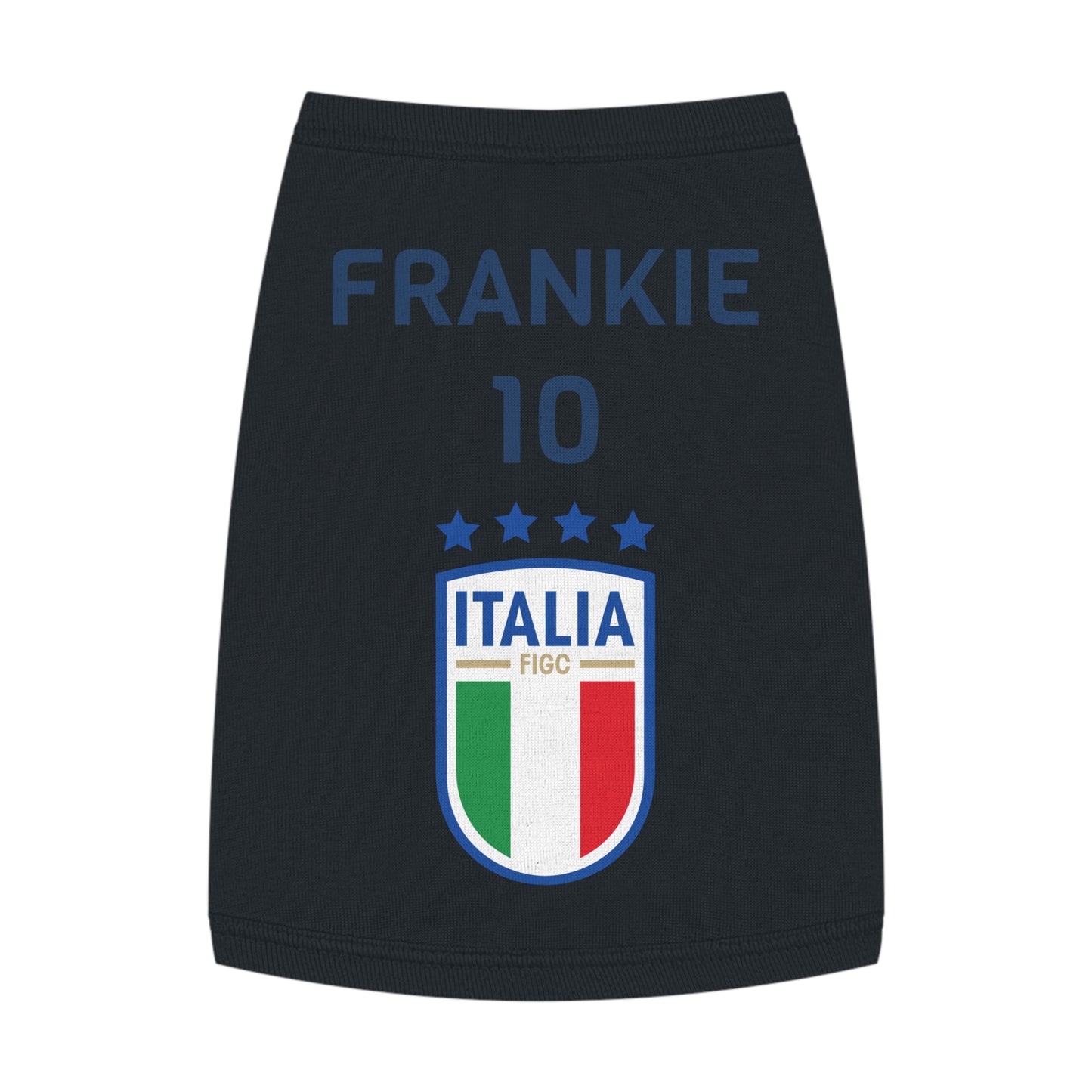 Customizable World Cup Pet Top — Team Italy
