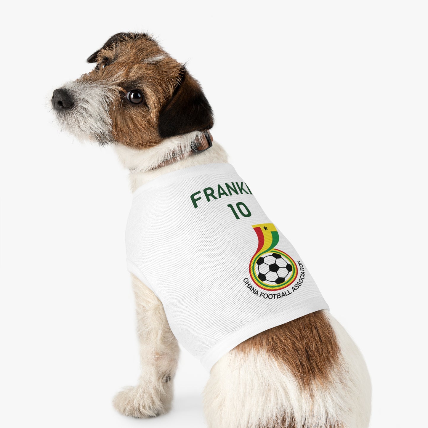 Customizable World Cup Pet Top — Team Ghana