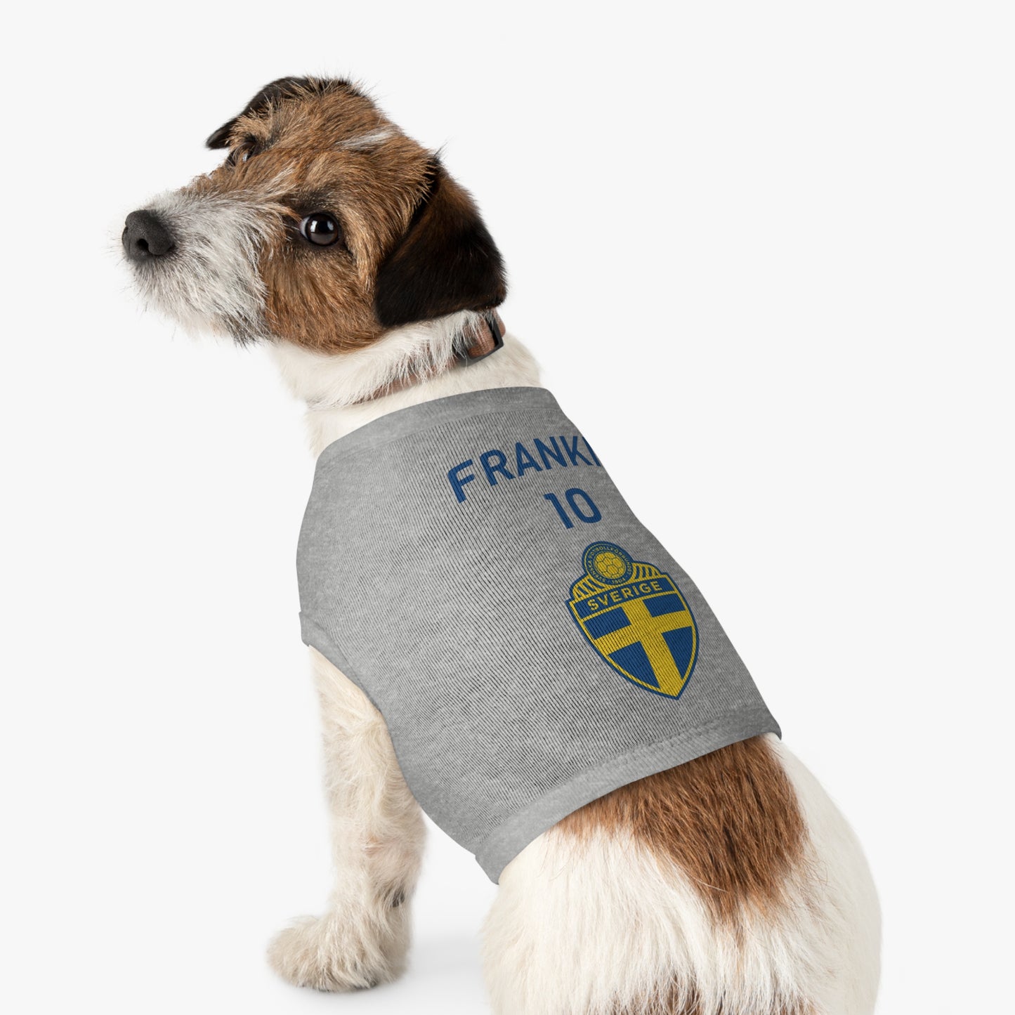 Customizable World Cup Pet Top — Team Sweden