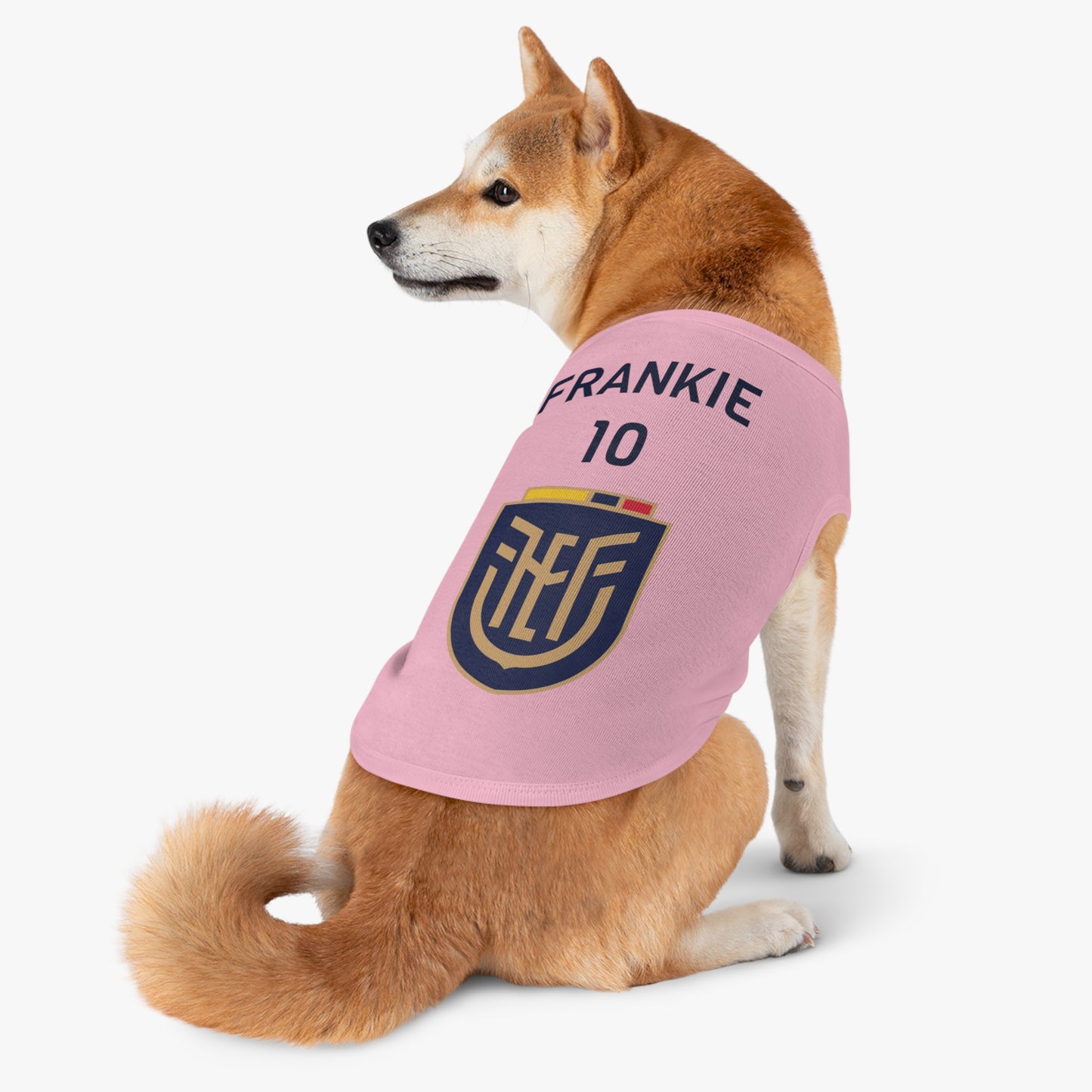 Customizable World Cup Pet Top — Team Ecuador